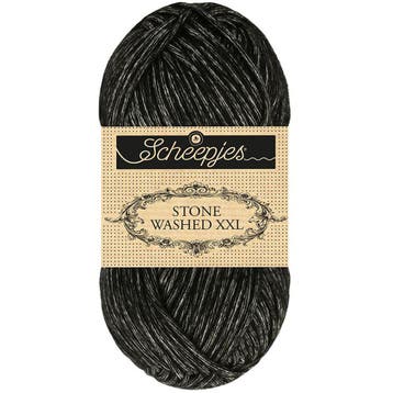 Scheepjes Stone Washed XXL – 843 Black Onyx – Super Chunky, Ophalen of Verzenden, Nieuw