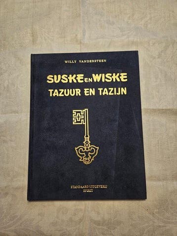 Suske en Wiske - Tazuur en Tazijn - Luxe fluwelen HC - 1, Boeken, Stripboeken, Nieuw