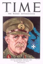 Cover Time Magazine1942 met John Vereker (lijst optie), Verzamelen, Militaria | Tweede Wereldoorlog, Verzenden