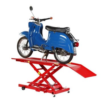 Oprijplaat rood voor heftafel 0460, Ophalen of Verzenden, Nieuw