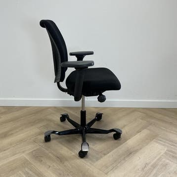 Hag H05 balans bureau NEN 1335, zwart - Gratis Bezorging, Gebruikt, Zwart, Ophalen of Verzenden, Bureaustoel