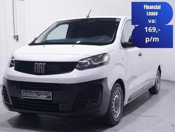 Fiat Scudo 2.0 MultiJet 145 pk L2H1 Airco, Apple Carplay, Stof, Gebruikt, Euro 6, Wit
