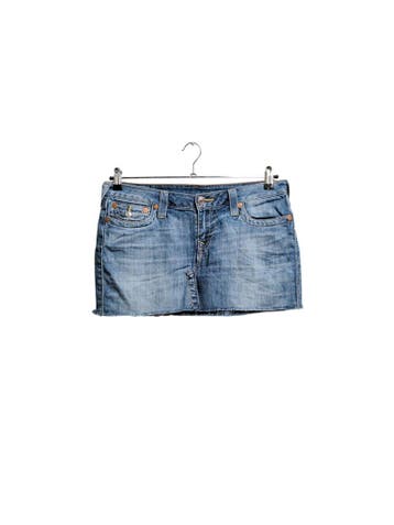True Religion Spijkerrokken Dames maat W30 Lichtblauw, Ophalen of Verzenden, Nieuw