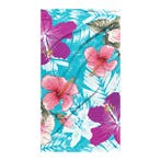Strandlaken Hibiscus Blue 100x180 cm, Verzenden, Nieuw