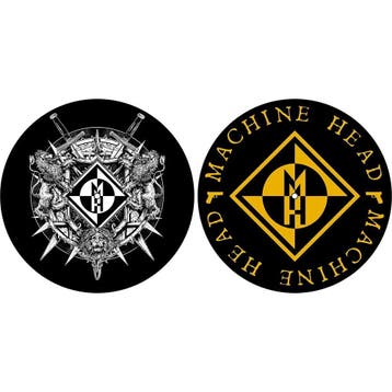 Machinehead Crest Platenspeler Slipmat officiële merchandise, Ophalen of Verzenden, Nieuw, Gebruiksvoorwerp
