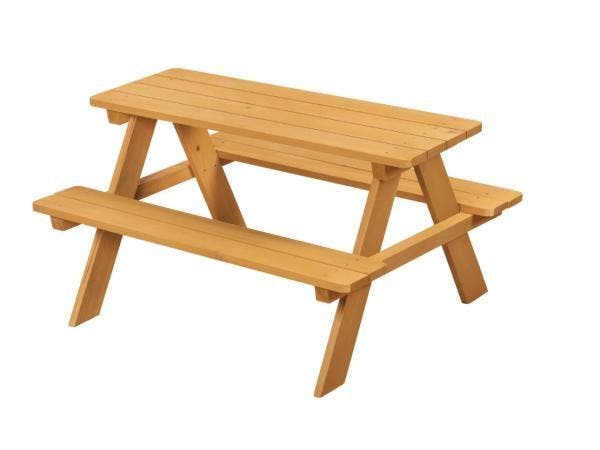 Veiling - Livarno Kinder Picknicktafel 89x79x50cm, Tuin en Terras, Picknicktafels