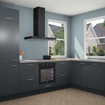 Onyxgrijze keuken Salzburg 110871, Verzenden, Nieuw