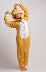 Onesie Beer Pak 152-158 Berenpak Teddybeer Kostuum Pak Bruin, Ophalen of Verzenden, Nieuw