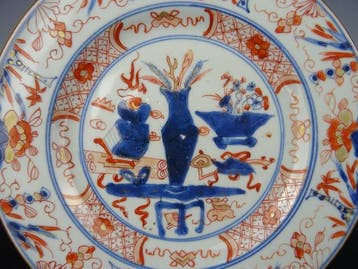 Bord - Porselein - Kangxi 1662-1722