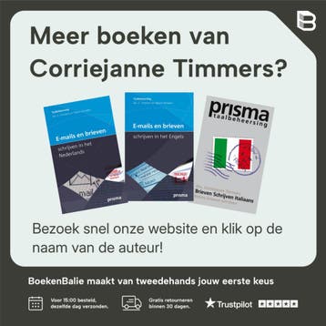 E-mails en brieven schrijven in het Frans / Prisma, Boeken, Verzenden, Gelezen, Corriejanne Timmers