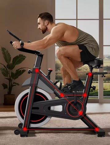 Spinningfiets –Hometrainer met Magnetische Weerstand en Tabl, Verzenden, Nieuw