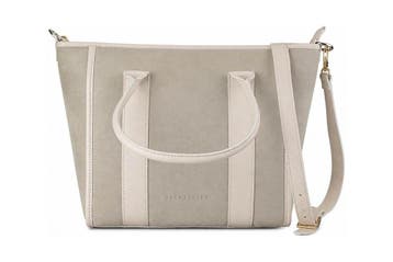Lara Lauren Handtas Beige, Verzenden, Zo goed als nieuw, Beige