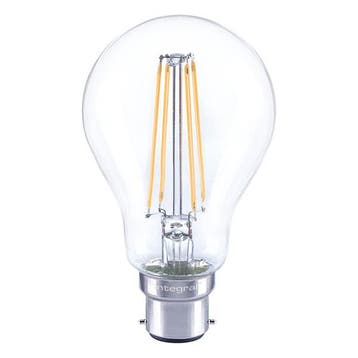 Led lamp B22 | Peer | Integral (7.3W, 806lm, 2700K, Dimbaar), Verzenden, Nieuw