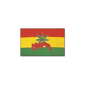 Marihuana vlag - Vlaggen, Ophalen of Verzenden, Nieuw