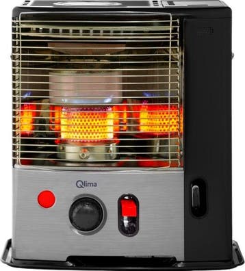 Qlima R 8128S C-2 stainless steel-black, Ophalen of Verzenden, Nieuw