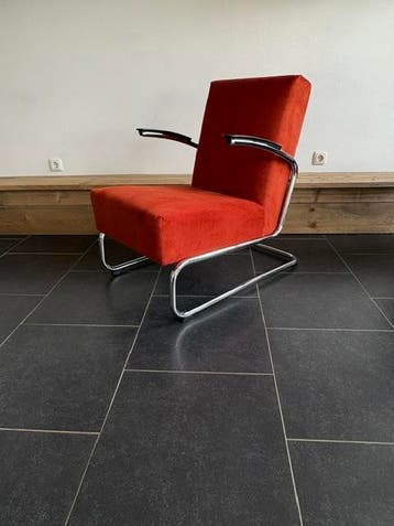 Design 2.0 , Gispen fauteuils tegen scherpe prijzen, Ophalen of Verzenden, Zo goed als nieuw, Leer, Design