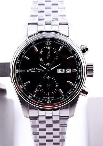 Armand Nicolet - MH2 - Zonder minimumprijs - Chrono A647A, Nieuw