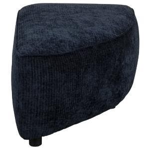 Zuiver Hunter Bank Element Rond Hoek Rechts Navy - Modulaire, Huis en Inrichting, Banken | Bankstellen, 100 tot 125 cm, Ophalen of Verzenden