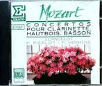 cd - Mozart - Concertos Pour Clarinette, Hautbois, Basson, Cd's en Dvd's, Verzenden, Zo goed als nieuw