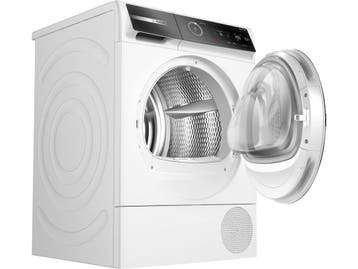 Bosch Serie 8 WQB246D41 - Warmtepompdroger - 9 kg - Wit - 59, Witgoed en Apparatuur, Verzenden, Zo goed als nieuw