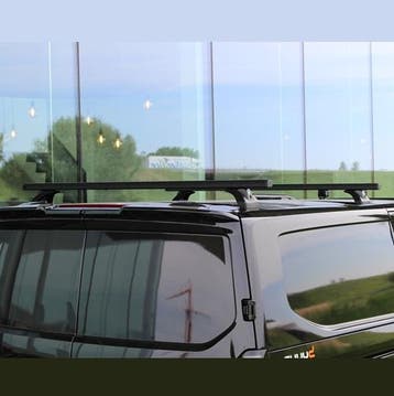 Zwart Aluminium Dakdragers Ford Transit Custom PHEV 2024+, Ophalen of Verzenden, Nieuw, Ford