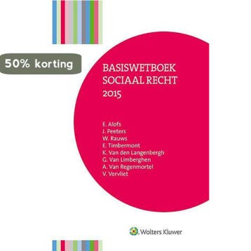 Basiswetboek sociaal recht 2015 - Evelien Timbermont, Verzenden, Zo goed als nieuw, Evelien Timbermont