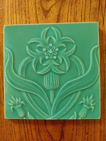 Art Nouveau Tegel - Bloemig - Manufactures de Carreaux en