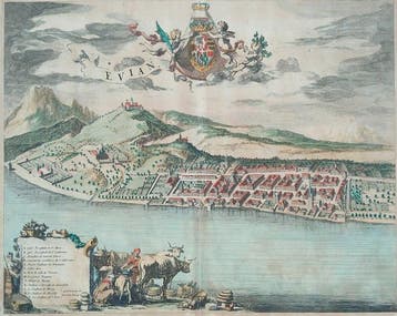 Zwitserland - Meer van Genève; Blaeu Johannes -, Nieuw
