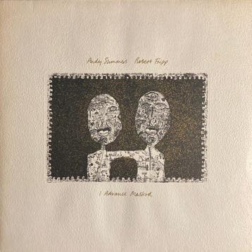 Andy Summers, Robert Fripp - I Advance Masked (LP 1982), Ophalen of Verzenden, Zo goed als nieuw