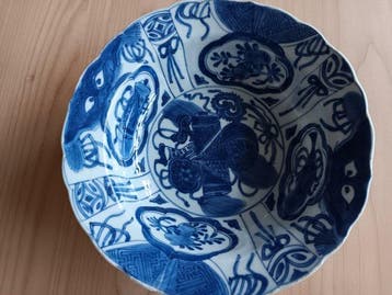 Kom - Aardewerk - Wanli schaal