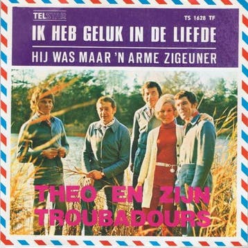 vinyl single 7 inch - Theo En Zijn Troubadours - Ik Heb G..., Verzenden, Zo goed als nieuw, 7 inch, Nederlandstalig