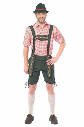 Lederhose Kort Groen Markus, Kleding | Heren, Ophalen of Verzenden, Nieuw