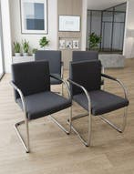Vitra - Stoel (4) - visasoft - Staal, Textiel