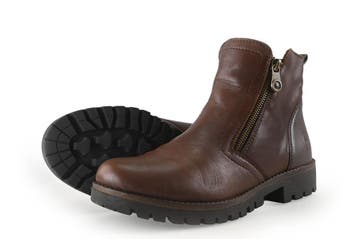 Rieker Boots in maat 39 Cognac, Kleding | Dames, Overige kleuren, Verzenden, Overige typen, Zo goed als nieuw