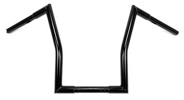 1 inch Universeel Stuur Square Fat Apehanger 15 inch Zwa..., Nieuw