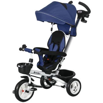 TRUUSK 6-in-1 Kinderdriewieler - Duwstang tot 25 kg - Opvouw, Verzenden, Nieuw
