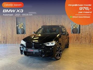 BMW X3 | Zakelijk Leasen vanaf 275,- p/mnd, Nieuw, Financial lease, Lease, X3