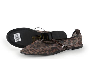 Steve Madden Ballerinas in maat 37½ Panter, Overige kleuren, Verzenden, Steve Madden, Ballerina's