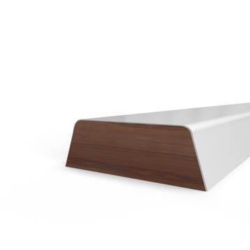 Opdek Glaslat 12x33 schuin-3000 mm, Ophalen of Verzenden, Nieuw