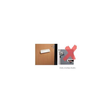 SecuMax brievenbusbeveiliger - zilvergrijs, Verzenden, Nieuw