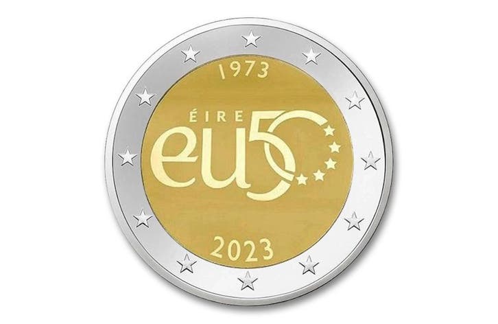 2 euro 50 jaar Toetreding tot de EU 2023 - Ierland, Postzegels en Munten, Munten | Europa | Euromunten, Verzenden