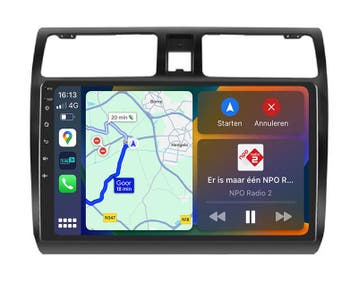 Android navigatie radio Suzuki Swift 2005-2010, Android...., Nieuw