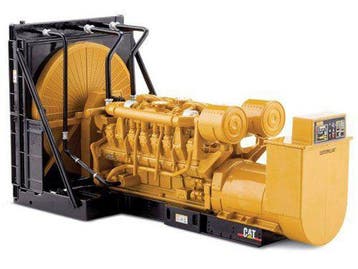 NZG N55100 Cat 3516B Engine Generator ; 1:25 (Automodellen), Ophalen of Verzenden, Nieuw