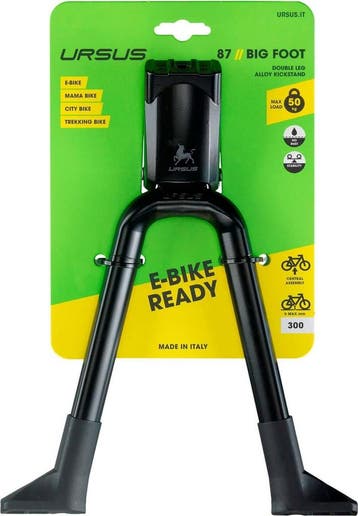 Ursus Dubbele fietsstandaard - 300mm - zwart - geschikt voor, Fietsen en Brommers, Fietsaccessoires | Overige Fietsaccessoires