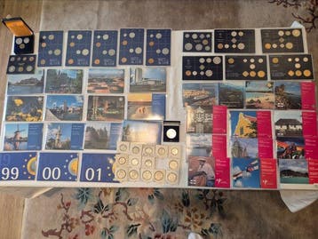 Nederland. Juliana. Zilver1955-1970+sets1980-2012