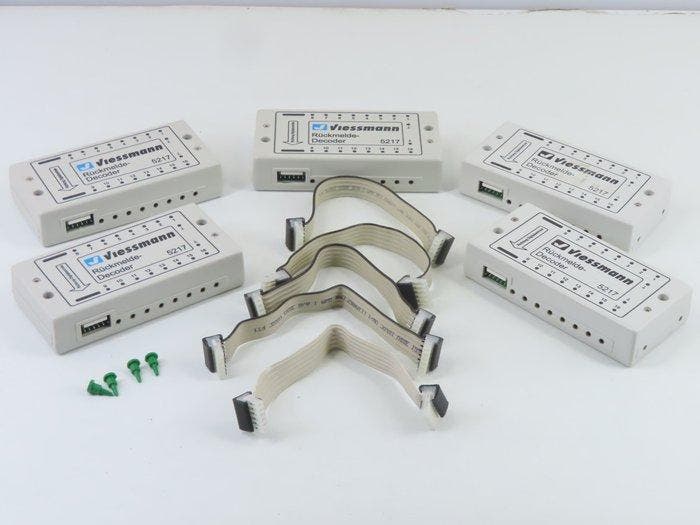 Viessmann H0 - 5217 - Model treinbesturingseenheid (5) - 5, Hobby en Vrije tijd, Modeltreinen | H0