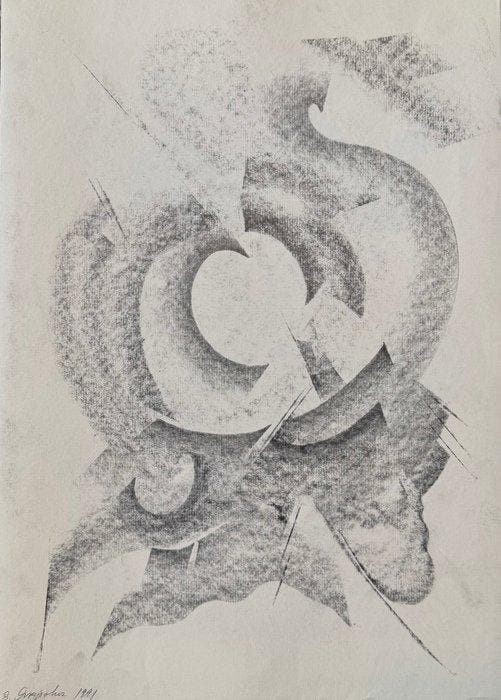 Vladimir Yakoubovitch - Composition, Antiek en Kunst, Kunst | Schilderijen | Klassiek