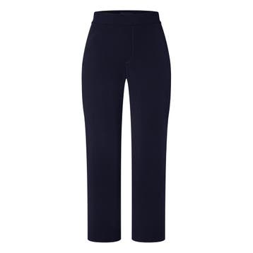 MAC • donkerblauwe Chiara cropped broek • 38, Maat 38/40 (M), MAC, Nieuw, Verzenden