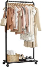 Opbergrek Kleding Zwart | 34% Korting, Nieuw, Metaal, Modern, 150 tot 200 cm