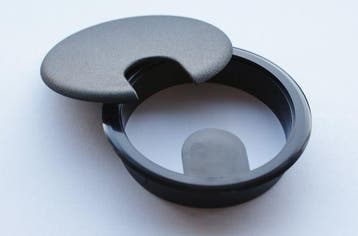 Kabeldoos kunststof met ronde deksel Ø 80 mm, Overige plaatsen, Ophalen of Verzenden, Nieuw in verpakking, Bureau